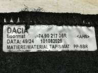 mats samochodowe Dacia Jogger 749021705R
