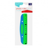Pravítko plastové 15cm zelená/modrá PBH STARPAK 470968