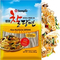 Makaron z Tapioki i Batatów Koreański Glass Noodles Do Japchae 900g SEMPIO