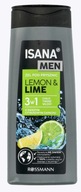 Isana Men sprchový gél pre mužov 3v1 s korenistou výraznou vôňou