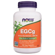 EGCg Zelený čaj 400 mg 180 kapsúl NOW FOODS