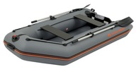 KOLIBRI KM-300 PP ПОНТОН ТЕМНО-СІРИЙ З ПОВНИМ РОЗКЛАДНИМ ДЕРЕВ'ЯНИМ НАСТИЛОМ