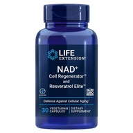 LIFE EXTENSION NAD+ Cell Regenerator and Resveratrol Elite (30 kaps.)