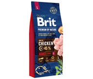 BRIT PREMIUM BY NATURE ADULT L LARGE 15kg