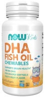 Now Foods DHA Fish Oil Kids 60 Chewable KWASY OMEGA 3 DLA DZIECI