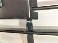 grille grid of a bumper front central RENAULT ALPINE A110 17