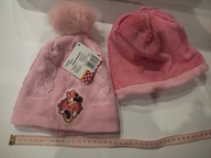 # czapka zimowa dla dziewczynki 52 cm Myszka Miki