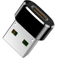 Átalakító TYP C TYPE-C USBC-ről USB USB-A OTG fekete