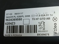 light front left PEUGEOT 307 9634369580
