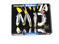 DISKETA MINIDISC MD MAXELL 74 MD-74 NOVÁ JAPONSKÁ FÓLIA