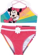 STRÓJ KĄPIELOWY MICKEY MYSZKA MINNIE DISNEY KOSTIUM 2 CZĘŚCI 86/92 LATO