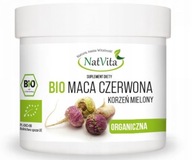 NatVita Bio Maca Czerwona 100g Organiczna RAW