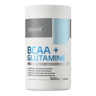OstroVit BCAA Glutamina 500 g smak cytrynowy