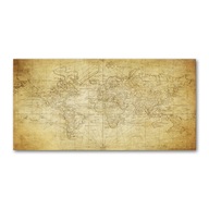 Panel do kuchni Stara mapa świata 100x50 cm + KLEJ