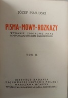 Pisma .Mowy.Rozkazy 1930r.