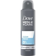 Dove Men 0% Clean Fresh Dezodorant 150ml