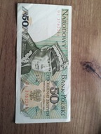 Banknot 50 zł 1988 rok