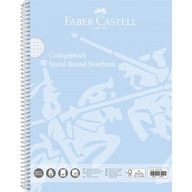 Kołonotatnik A4 Faber-Castell 80 k. w kratkę błekitny