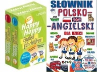 Happy Hoppy Fiszki + Słownik polsko-angielski