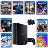 Zestaw PS4 PlayStation 4 PRO + Pad Sony + 8 GIER