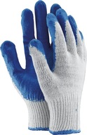 Pracovné rukavice upírky modré veľ. 9
