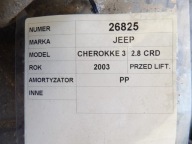 Jeep Cherokke III shock absorber front right