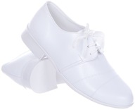 Poltopánky Chlapčenské Komunitné topánky Biele chlapec 34