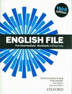 English File. 3rd edition. Pre-Intermediate. Workbook without key