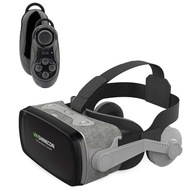 Okulary gogle 3D VR Shinecon G07E+Słuchawki+ pilot