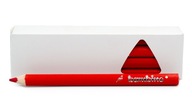 Trojuholníkové pastelky BAMBINO hrubé - 12 ks červené