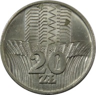 20 ZŁOTYCH 1973 WIEŻOWIEC I KŁOSY - (1-) - K2284