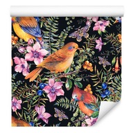 Tapeta - Piękne kolorowe ptaki i motyle/1376954210