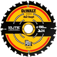 Piła tarczowa 190x30mm drewna ELITE DeWALT DT10304