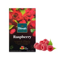Herbata Dilmah Cejlonska czarna Raspberry z aromatem maliny 20 toreb x 1,5g