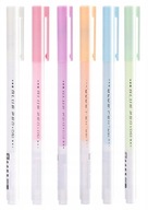 6 Sztuk Długopis Klej Szybkoschnący Kolorowy w kropki Naciśnij DIY