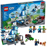 LEGO KLOCKI CITY BAZA POLICYJNA POSTERUNEK PLAC HELIKOPTER AUTO 6+ 60316