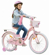 Дитячий велосипед 20 дюймів для дівчинки Mexller Village Powder Pink Bicycle