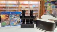 ZESTAW GOGLE SONY PLAYSTATION VR V2 PS4 + KAMERA + 2x MOVE + GRY