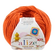 Alize Cotton Gold Hobby 37 Pomarańczowy