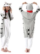 KOT KOTEK PIŻAMA KIGURUMI CAT DZIECIĘCA DLA D