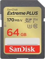 MicroSD karta SanDisk Extreme Plus 64 GB