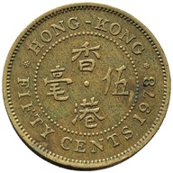 91894. Hongkong - 50 centów - 1978r.