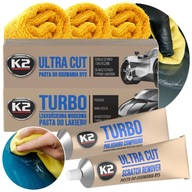 Pasta na odstraňovanie škrabancov K2 Ultra Cut 100 g K002 + 4 iné produkty