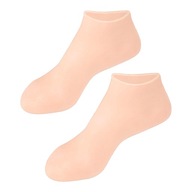 Mäkké silikónové ponožky na popraskané chodidlá,