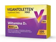 Vigantoletten MAX 4000 j.m. 120 tabletek