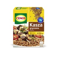 4x 100g CENOS Kasza gryczana prażona