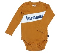 HUMMEL dojčenské bavlnené body s dlhým rukávom 98