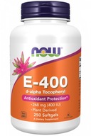 NOW FOODS Vitamín E 400 IU - 268 mg (250 kaps.)