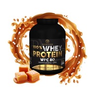 Whey Protein 100% WPC80 4KG Slaný karamel PF Nutrition