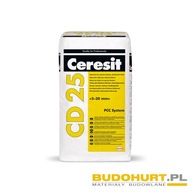 CD25 ZAPRAWA DO NAPRAW BETONU PCC CERESIT OP. 25KG